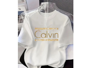 CALVIN WHITE T SHIRT DESIGN