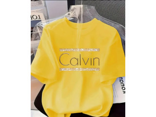 CALVIN YELLOW T SHIRT DESIGN