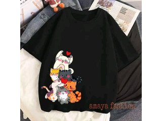 BLACK TRENDY T SHIRT