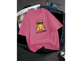 PINK TEDDY T-SHIRT