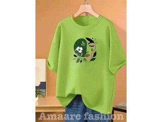 GREEN COLOUR T SHIRT