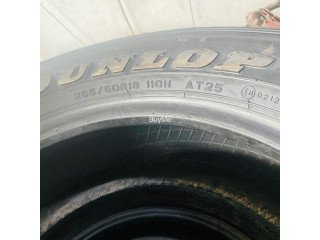 265 / 60 / 18 TYRES (DUNLOP)