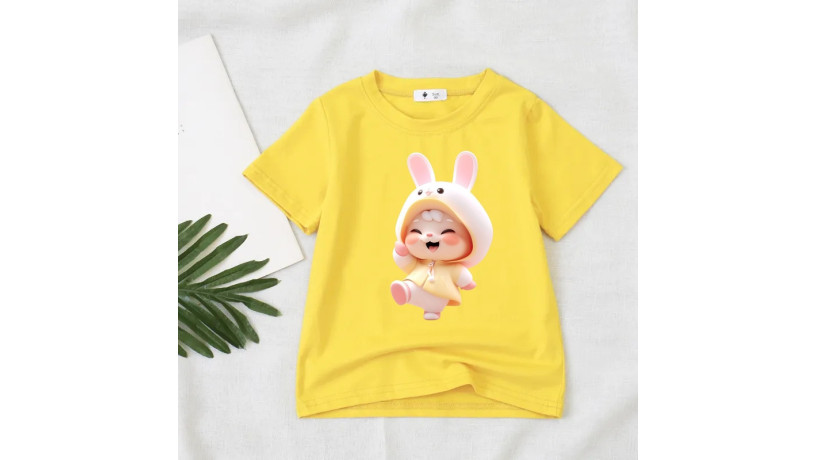 yellow-printed-design-t-shirt-big-0