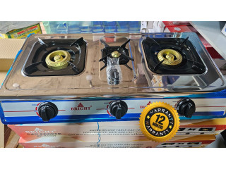 BRIGHT TRIPLE BURNER GAS COOKER