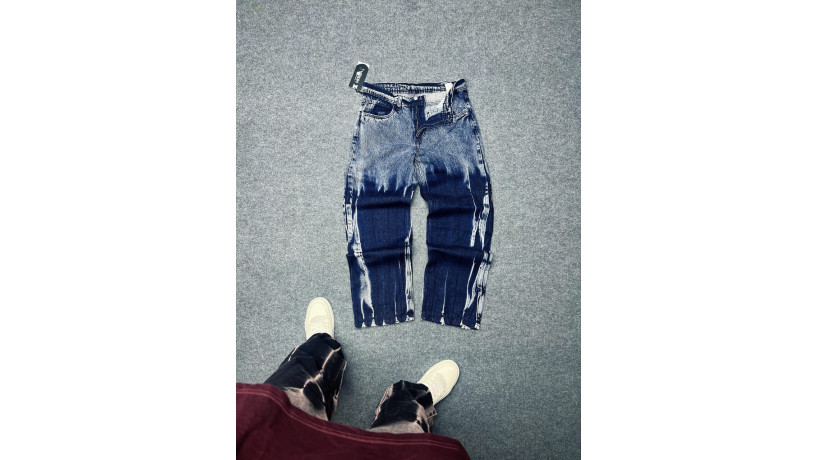 acid-wash-big-fold-denim-for-sale-big-0