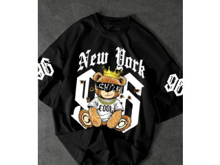 BLACK 96 CASUAL T SHIRT