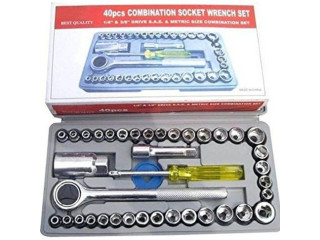 40 PCS COMBINATION SOCKET WRENCH SET