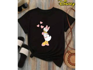 CASUAL TEE WITH BLACK COLOR LADIES