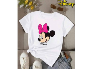 WHITE COLOR T SHIRT WITH LADIES