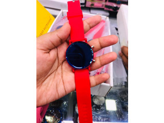 RED COLOR UNISEX LED WATCH