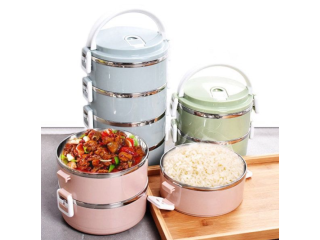 4LAYER STEEL LUNCH BOX