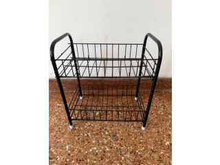 2 LAYER METAL RACK