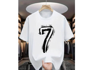 WHITE TEE WITH GENTS