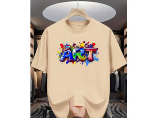 ART PRINT TEE WITH GENTS