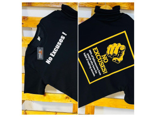 NO EXCUSES – MOTIVATION T-SHIRT