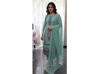 COTTON HAKOBA SHALWAR MATERIAL SET