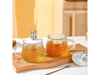 TEDDY LID HAMMERED JUG