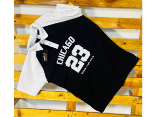 POPCORN COLLAR T-SHIRT STYLISH & TRENDY DESIGN