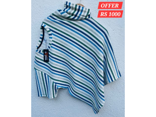 TWO TONE NEW STOCK ARRIVAL POPCORN T-SHIRT