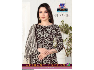 COTTON SHALWAR MATERIAL SET