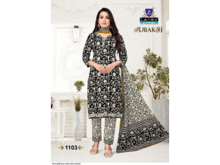 COTTON SHALWAR MATERIAL SET