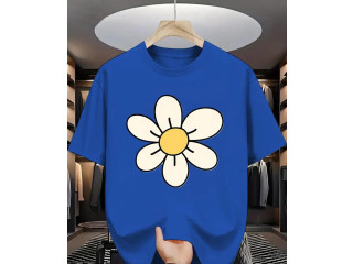 FLOWER PRINT T SHIRT FOR SALE