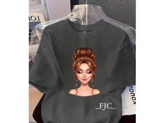 CASUAL WEAR PRINT T SHIRT LADIES