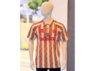 NEW TWO TONE COLLAR T-SHIRT