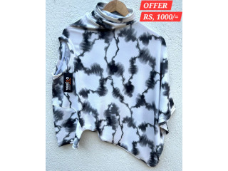 POPCORN FABRIC T-SHIRT