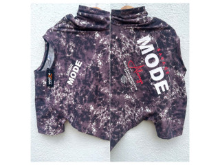 ACID WASH BACK PRINT T-SHIRT