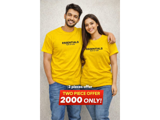 ESSENTIALS PRINTED T-SHIRTS