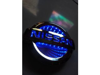 NISSAN LOGO WITH LIGHT