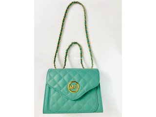 MINT GREEN COLOR LADIES HAND BAG - IMPORTED