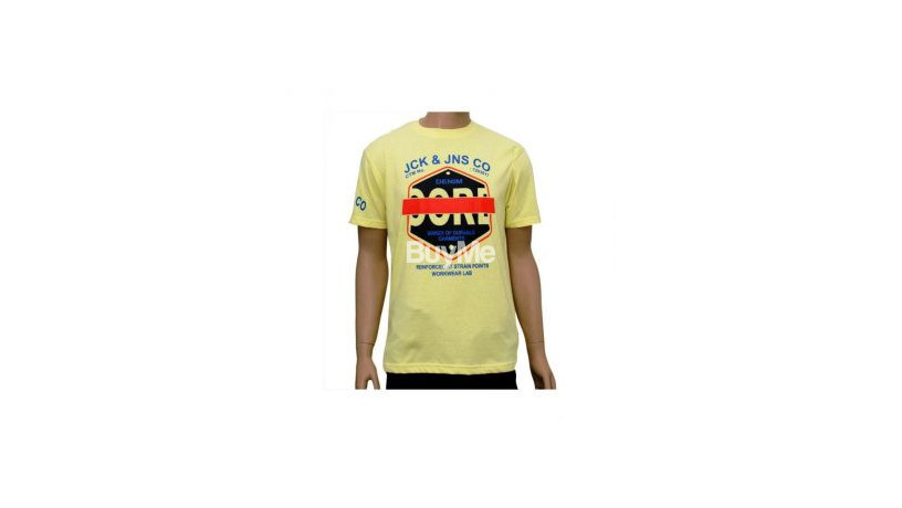 core-by-jack-jones-mens-t-shirt-yellow-sale-big-0