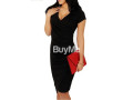 women-short-sleeve-v-neck-pencil-dresses-small-0