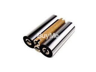 110MM X 74MM THERMAL TRANSFER WAX RIBBON BLACK