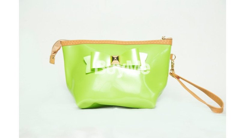 women-lime-green-chic-bow-design-clutch-bag-big-0