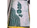 bathik-voil-dress-frock-material-dark-green-colour-small-0