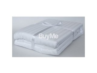 WHITE EGYPTIAN COTTON BED SHEET