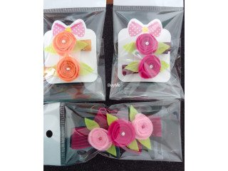 HAIR CLIPS FOR KIDS - FLOWER DESIGN