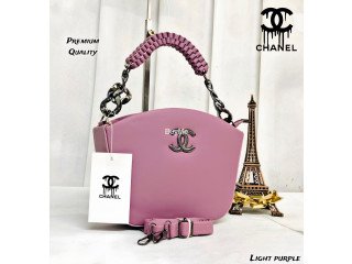 HANG BAG - LIGHT PURPLE & DARK PURPLE