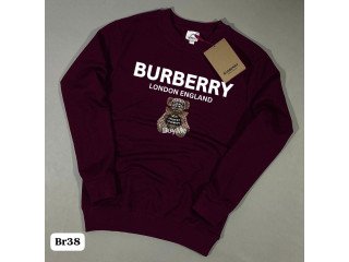 MAROON COLOUR LONG SLEEVES T-SHIRT FOR MEN