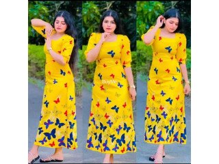 BUTTERFLY FROCK FOR LADIES