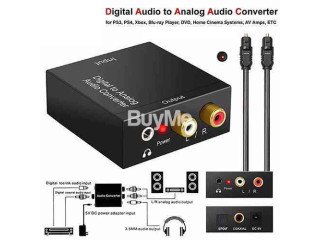 DIGITAL TO ANALOG AUDIO CONVERTER