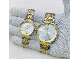 GOLD & SILVER COLOUR MIXED COUPLE WATCHES