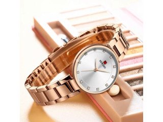 LUXURY STAINLESS STEEL LADIES WATCH