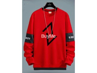 RED COLOUR LONG SLEEVED T SHIRT