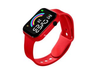 RED & PINK LED RAINBOW WATCH