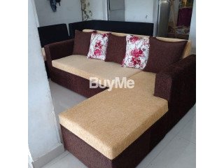 L SHAPE SOFA SET - 2