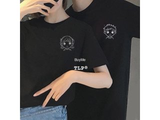 SPECIAL COUPLE T-SHIRT - BLACK COLOUR